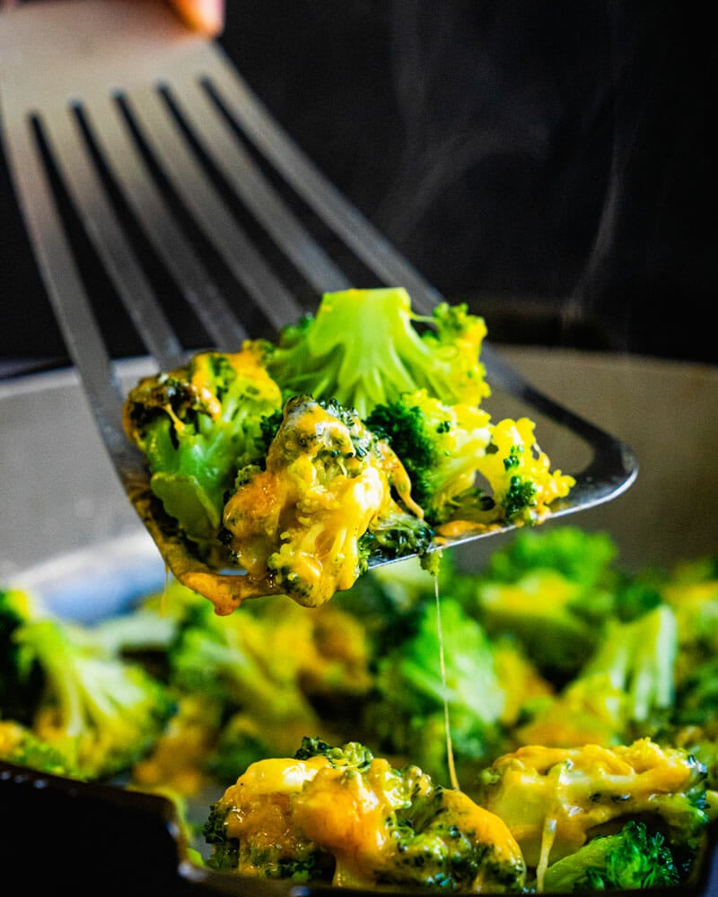 Broccoli and cheese