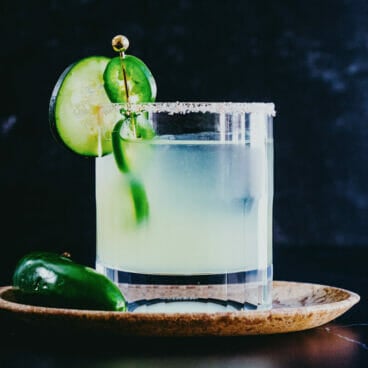 Cucumber jalapeno margarita