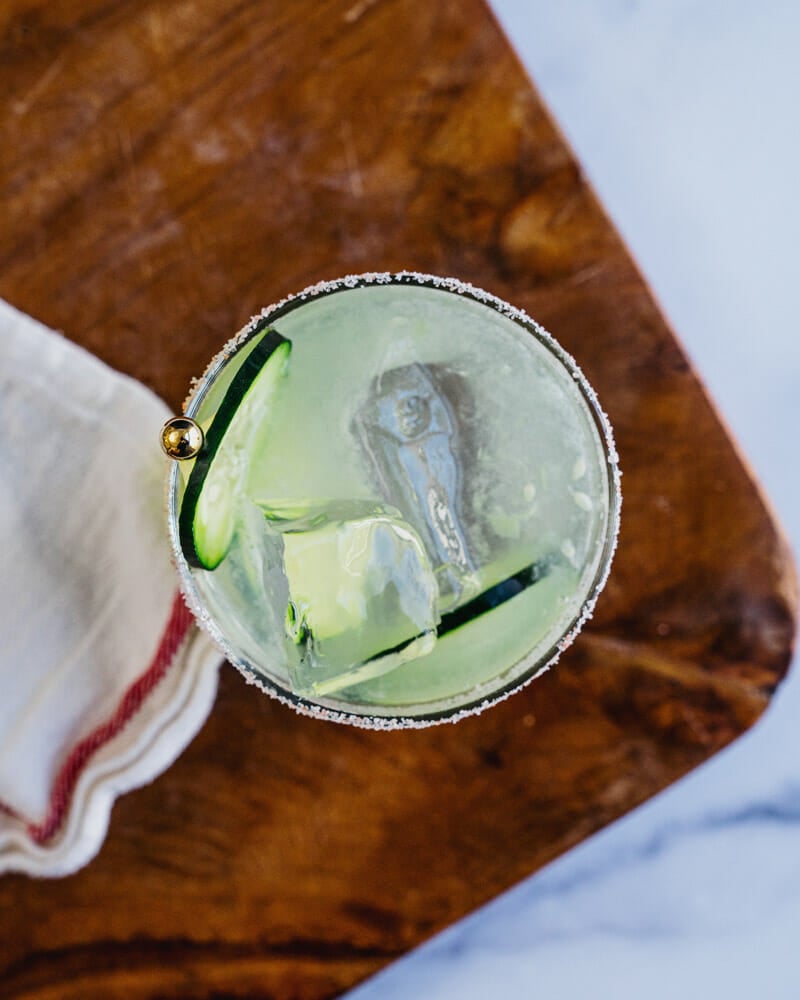 Cucumber margarita