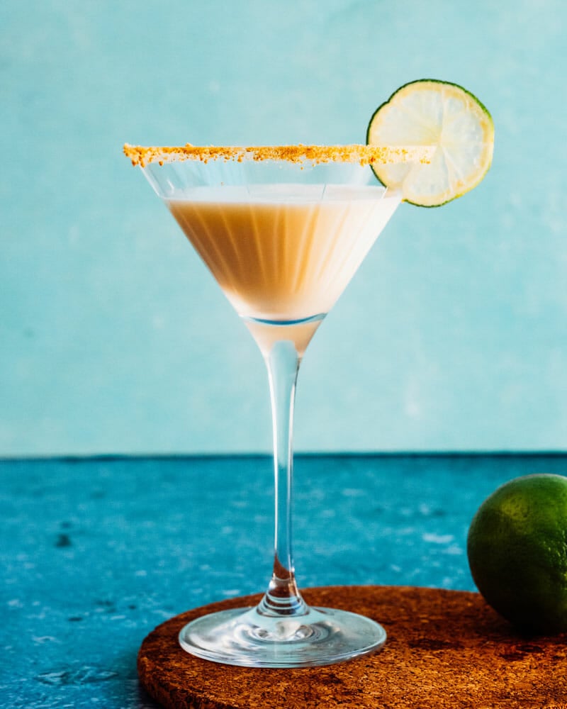 Key lime martini