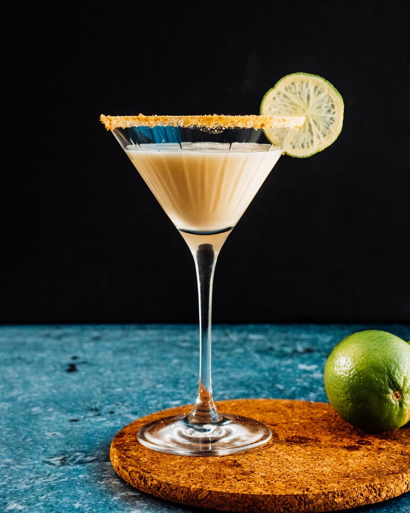 Key lime martini