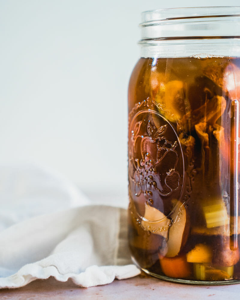 Mushroom broth