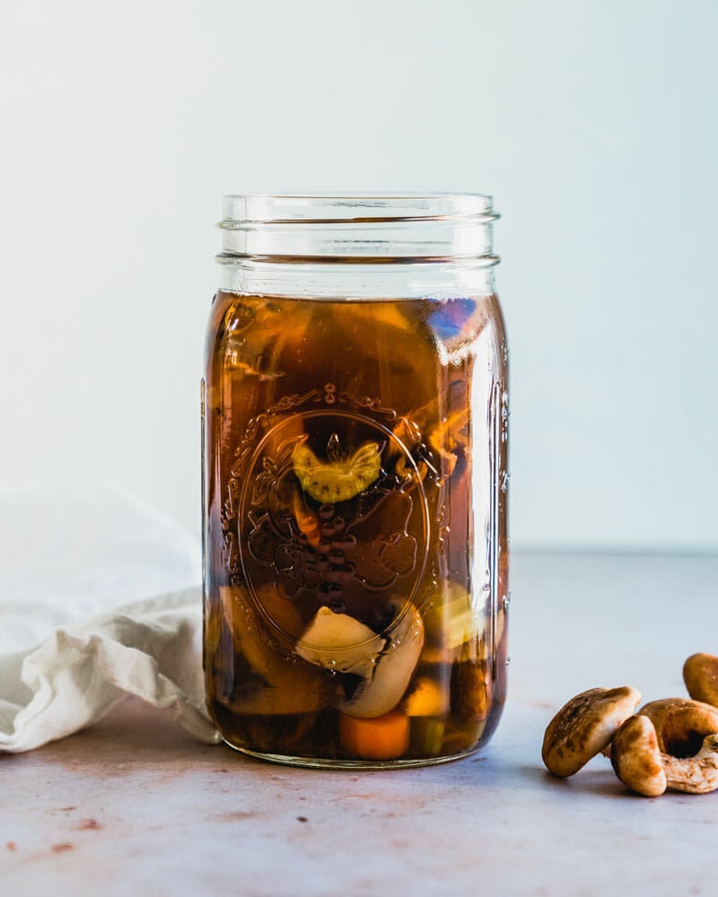 Mushroom broth