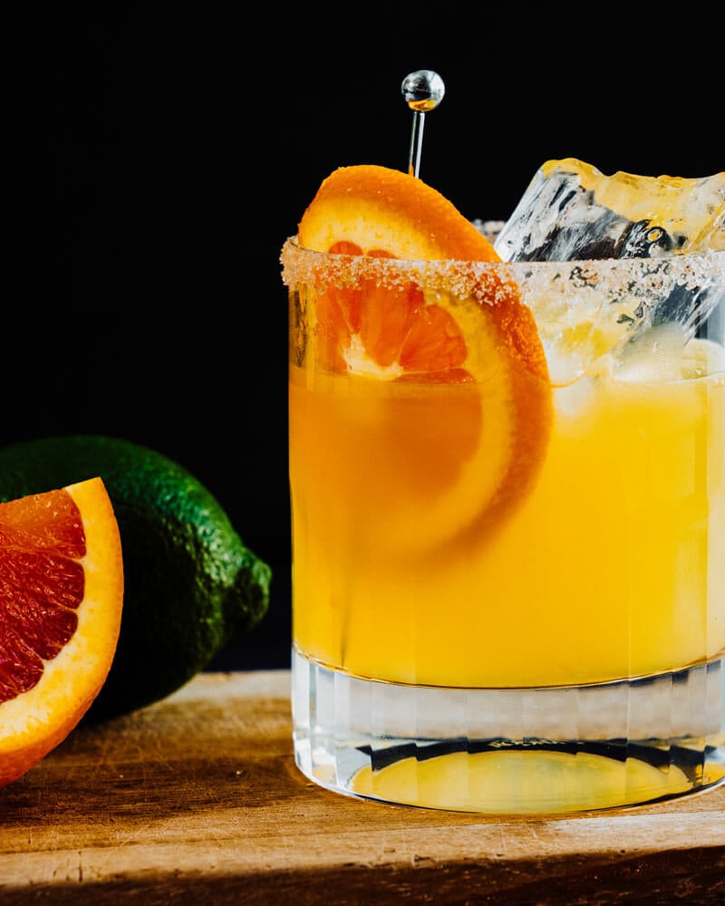 Orange margaritas