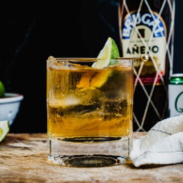 Rum and ginger ale