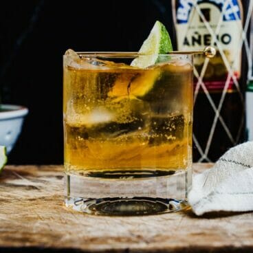 Rum and ginger ale