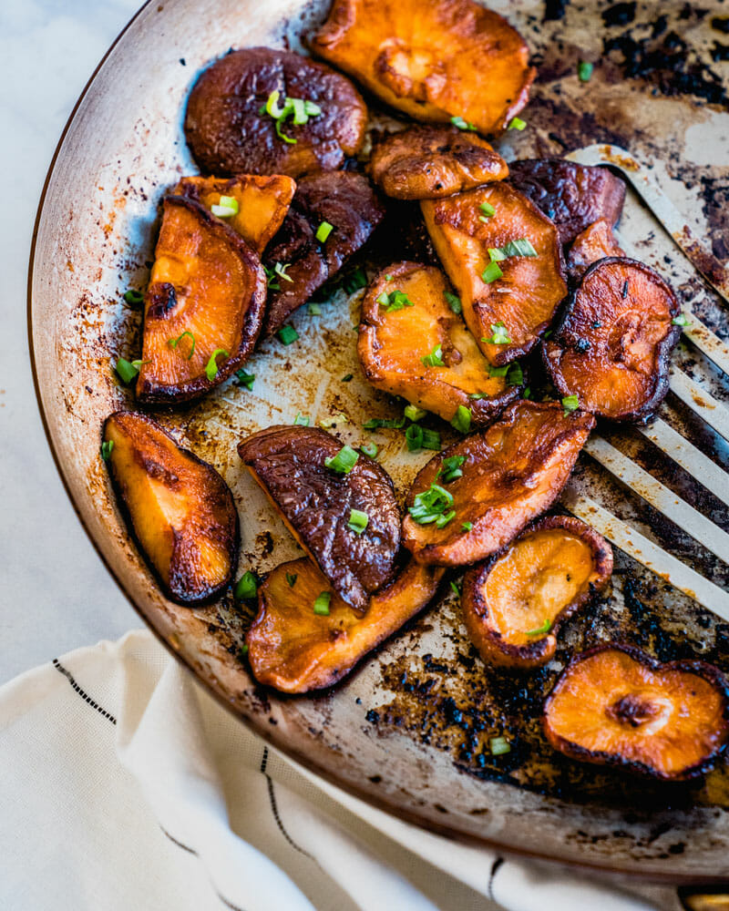 Shiitake mushrooms recipe