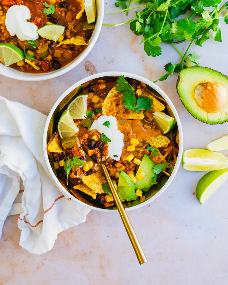 Taco soup recipe