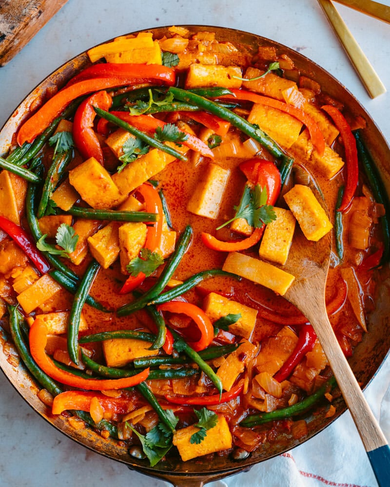 Tofu curry
