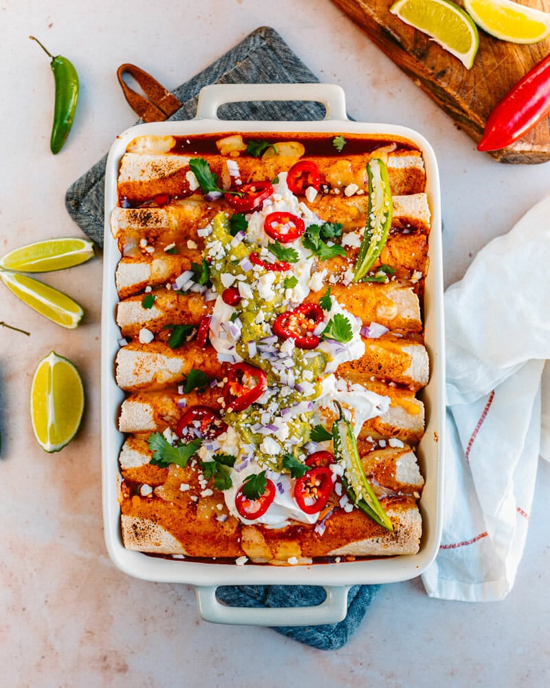 Easy enchiladas