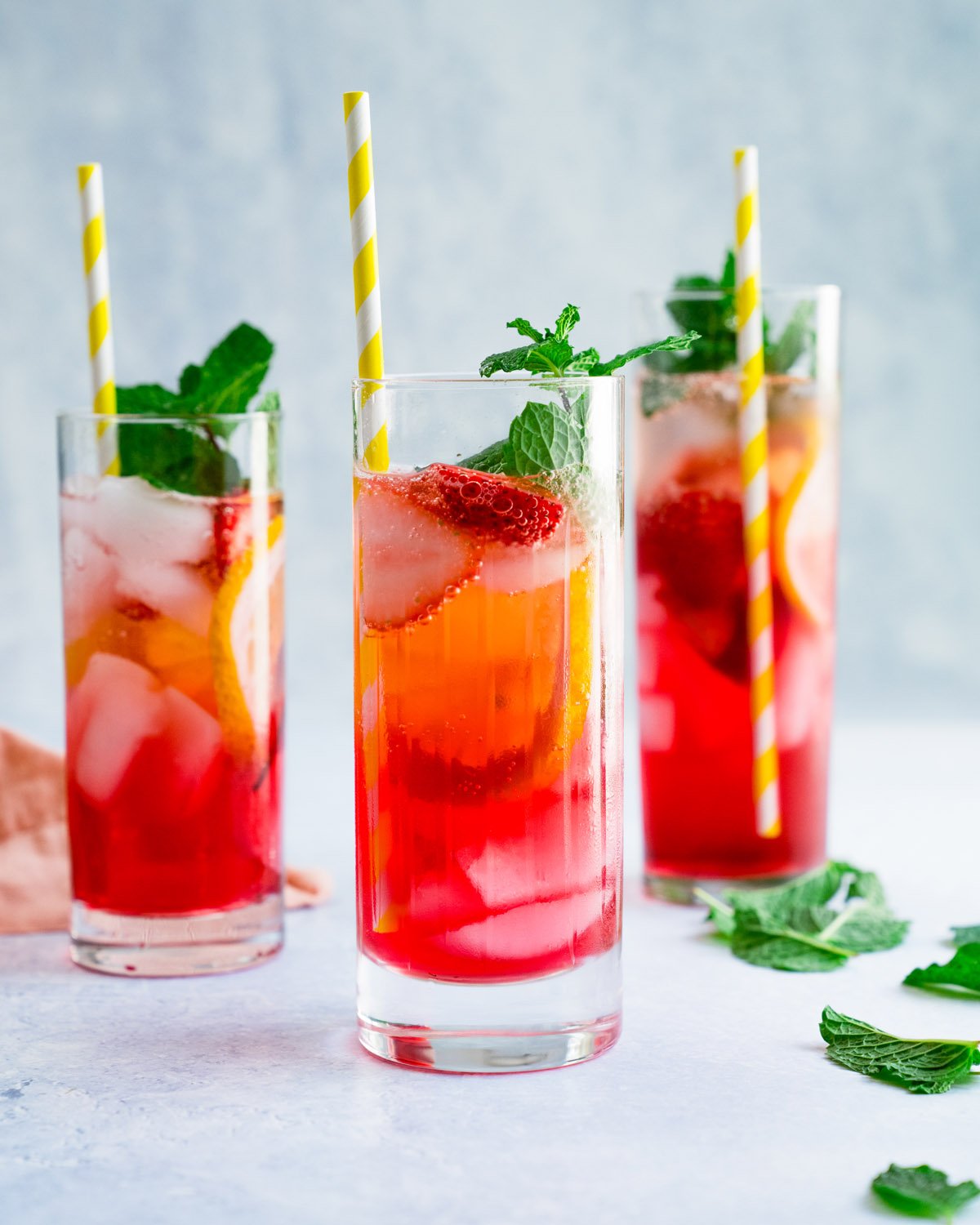 Vodka cocktails and mixed drinks