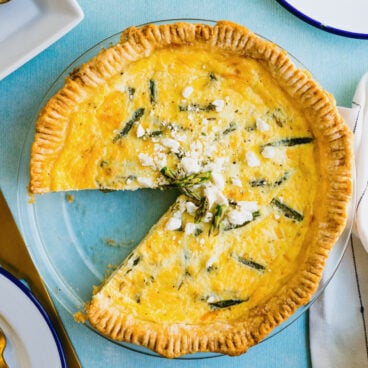 Asparagus Quiche