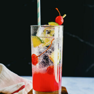 Cherry lime rickey