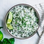 Cilantro lime rice