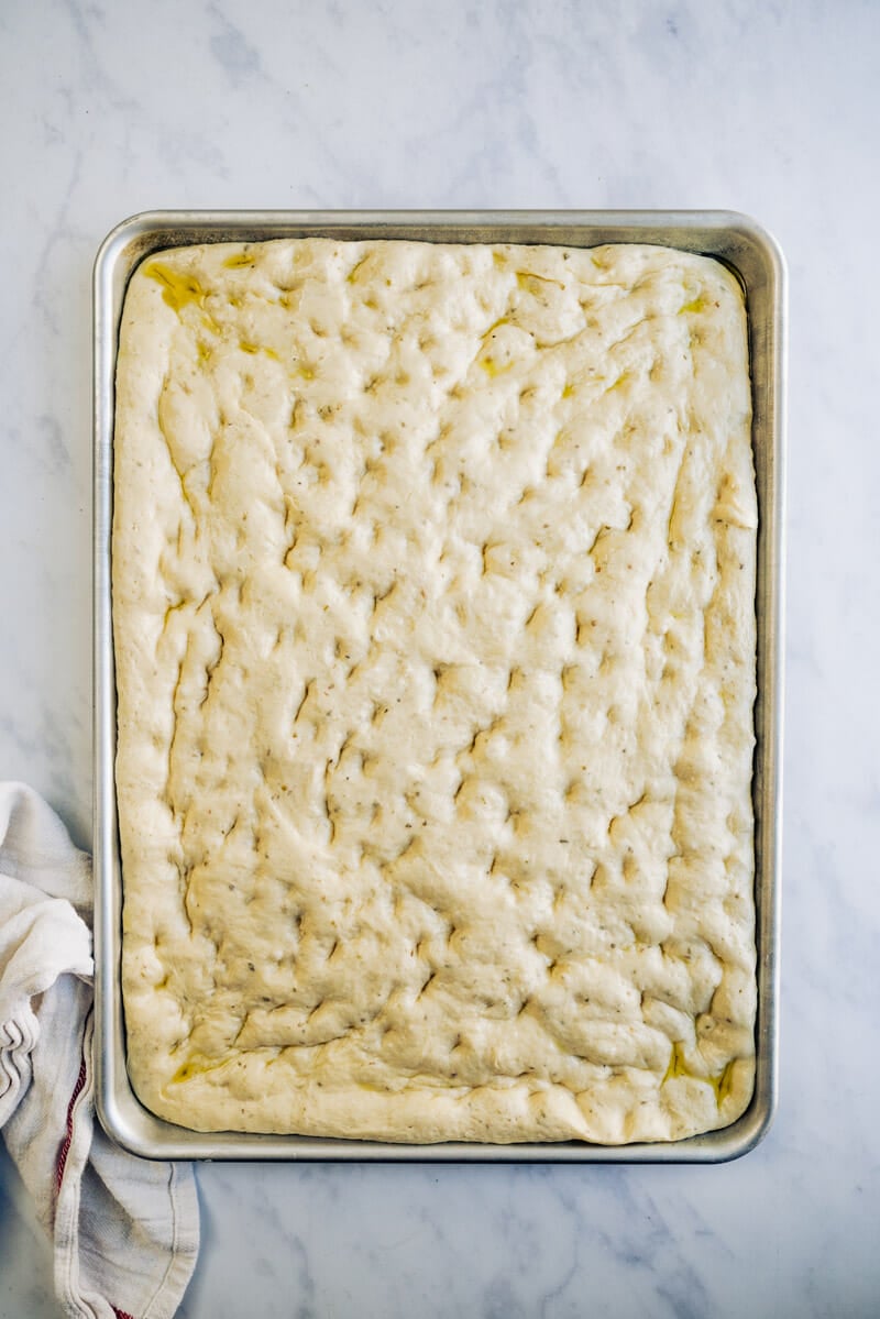 Focaccia pizza