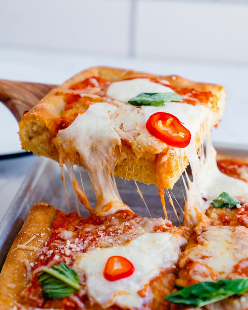 Focaccia pizza