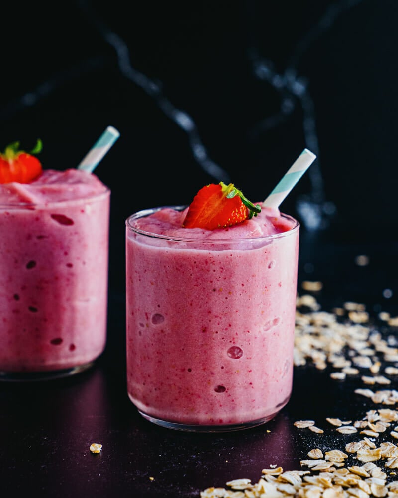 Oat milk smoothie