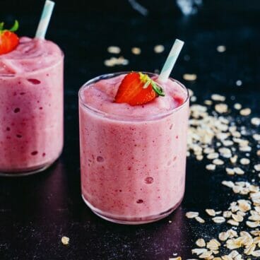 Oat milk smoothie