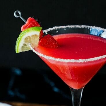 Raspberry margarita