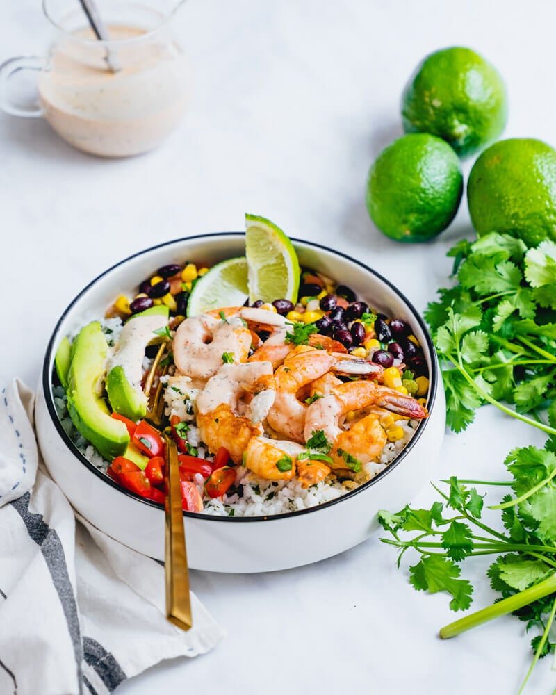 Shrimp bowl recipe