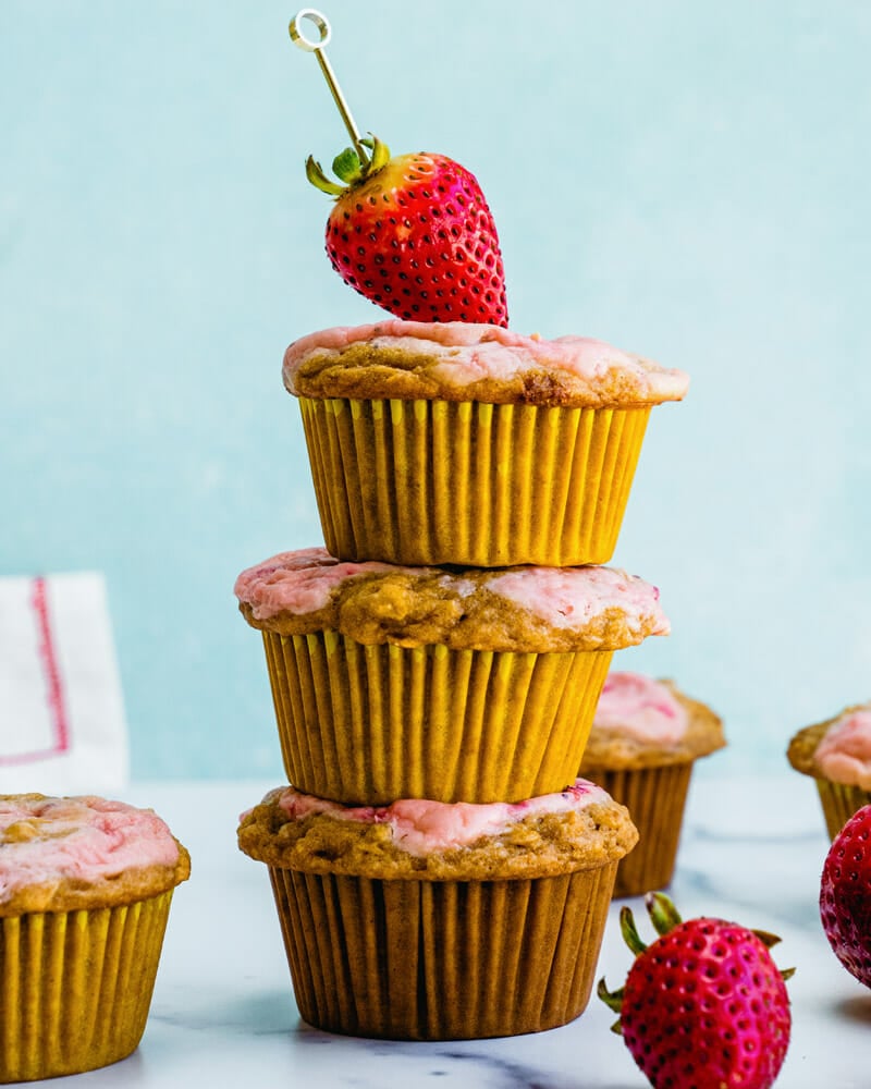 Strawberry muffins