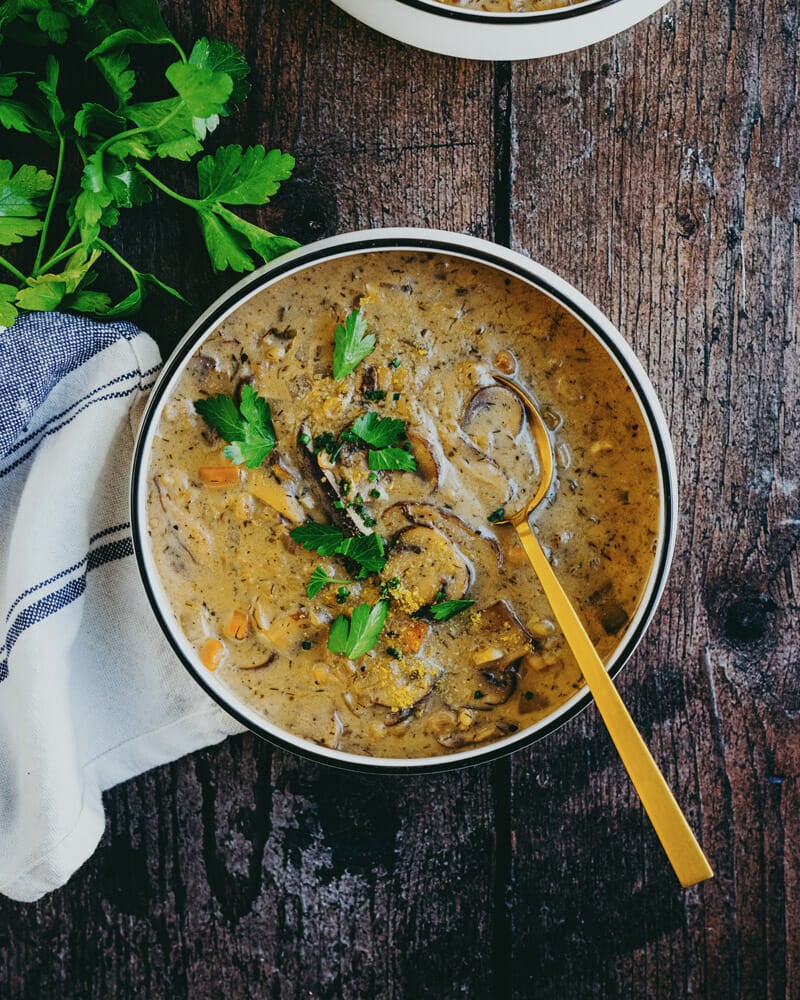 Mushroom soup