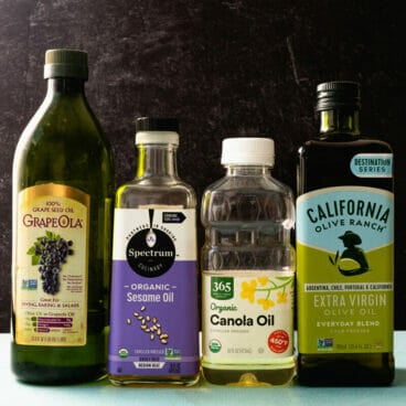 Vegetable oil vs olive oil