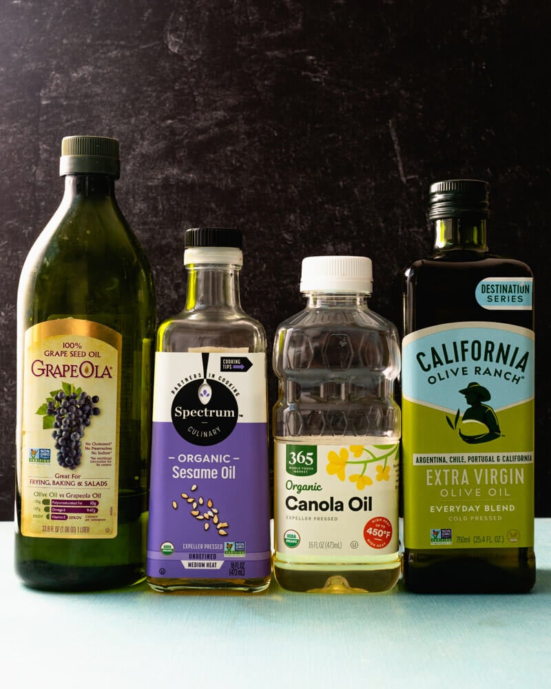 Vegetable oil vs olive oil