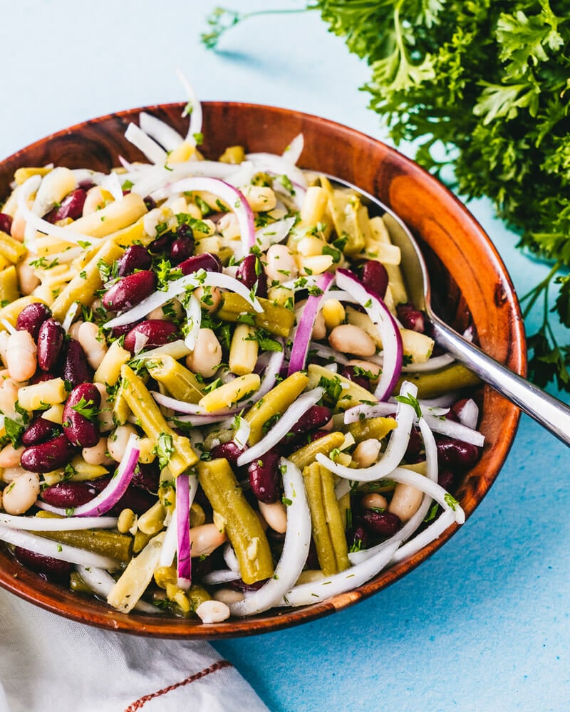 Three bean salad