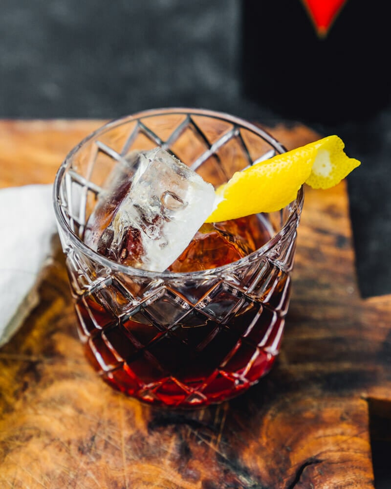 Bitter Giuseppe, Cynar Manhattan