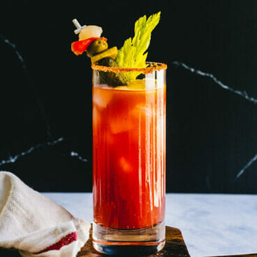 Bloody Caesar drink