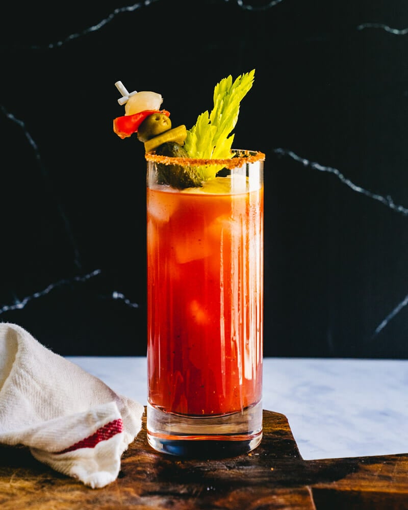 Bloody Caesar drink