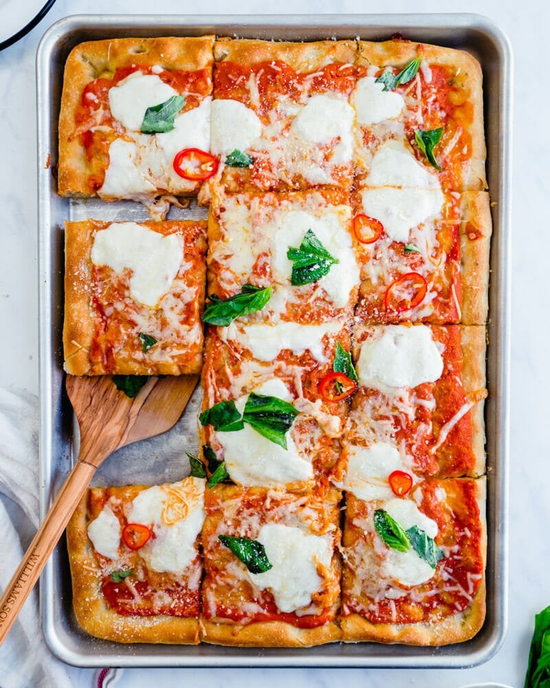Focaccia pizza