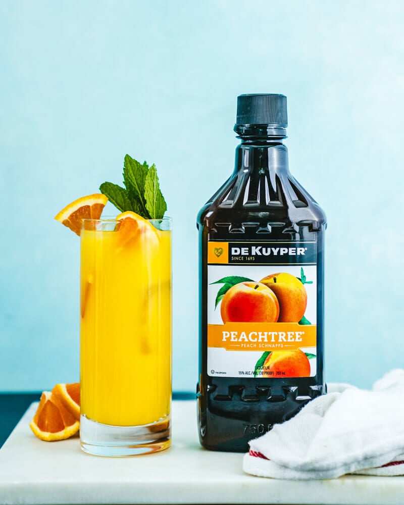Peach schnapps cocktails
