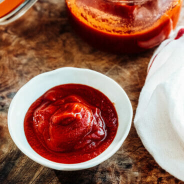 Homemade ketchup