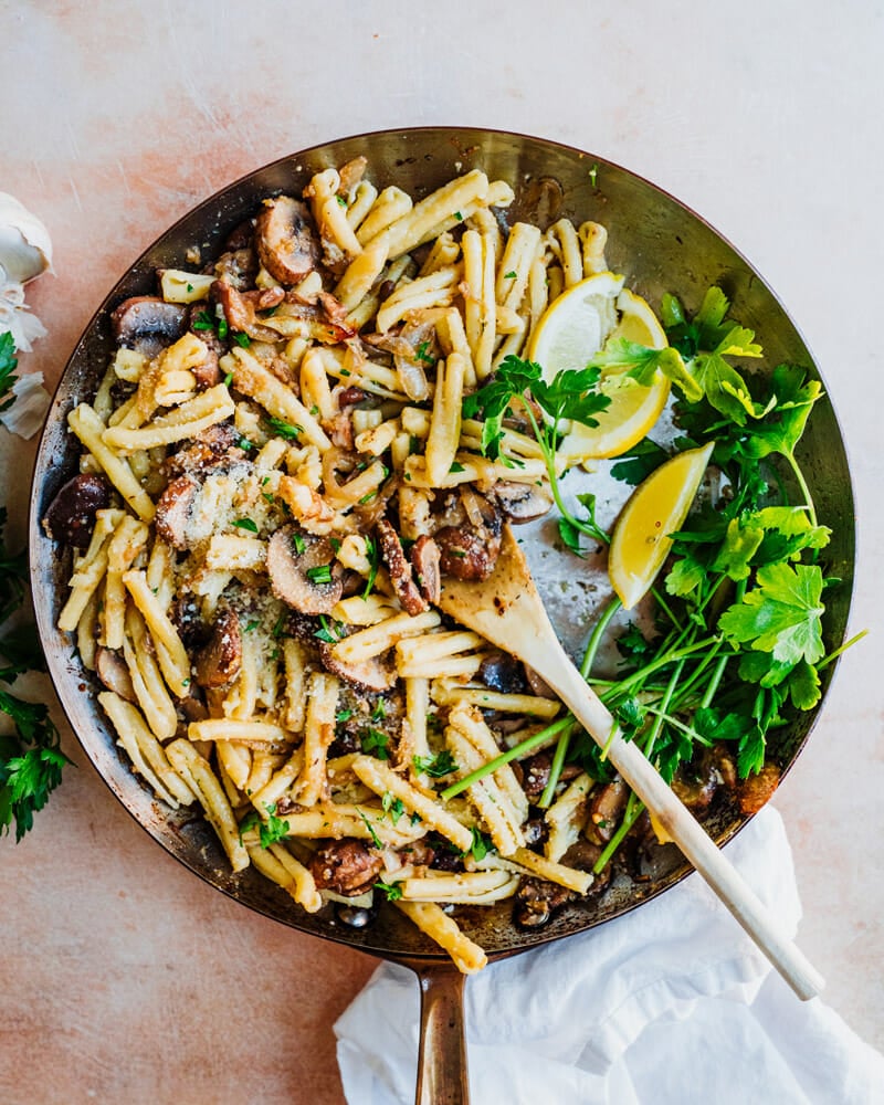 Mushroom pasta