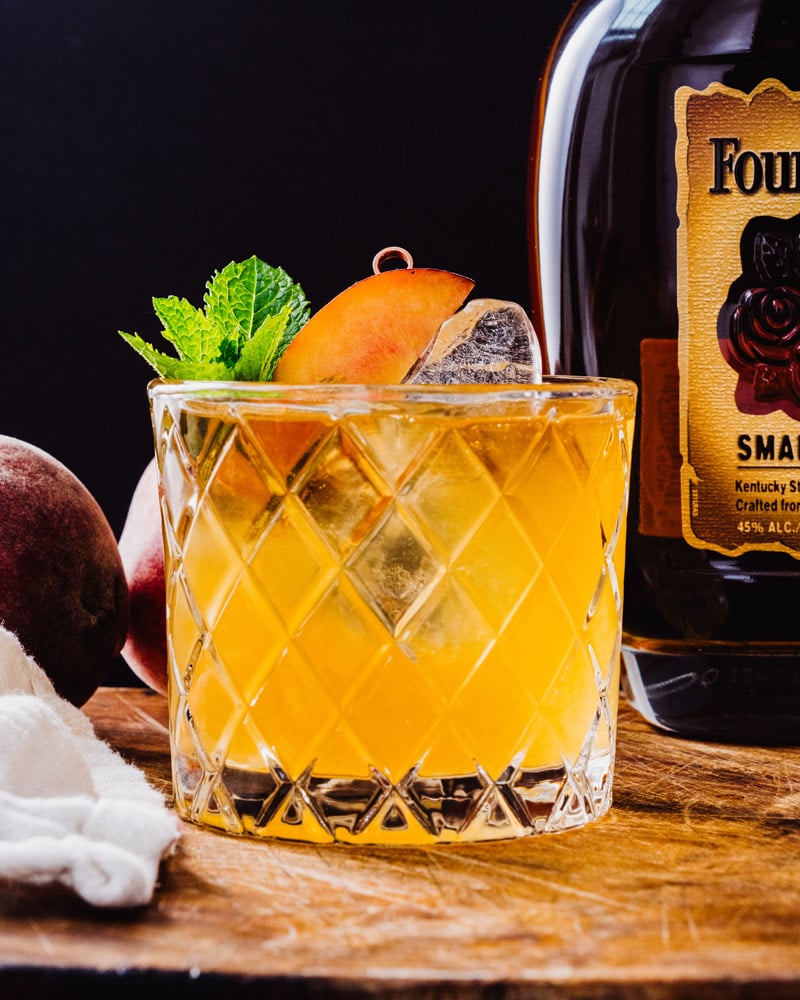 Peach bourbon