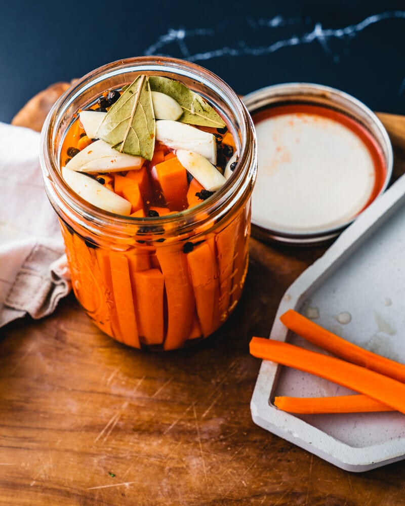 Pickled carrots
