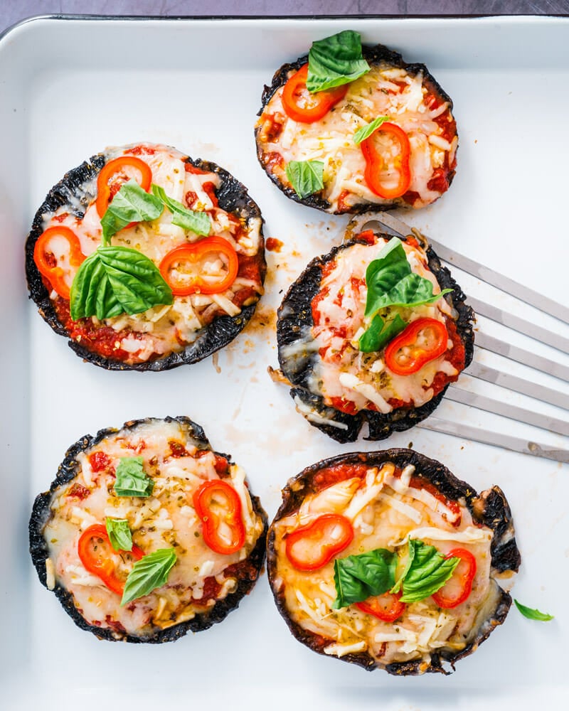 Portobello Mushroom Pizza
