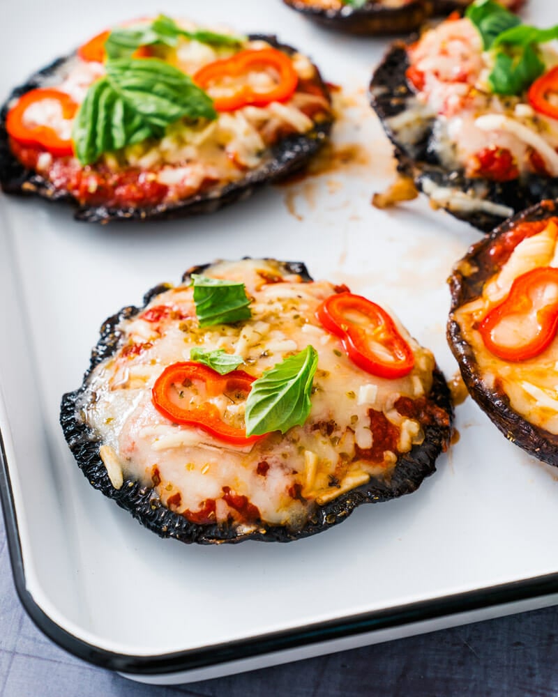 Portobello pizza