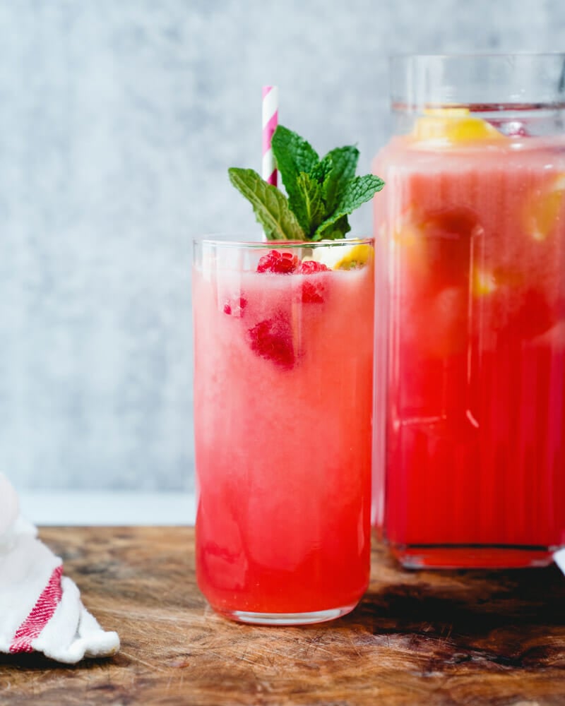 Raspberry lemonade