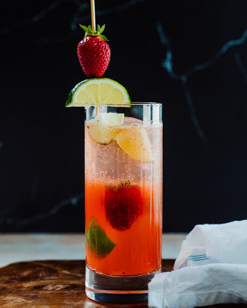 Strawberry mojito