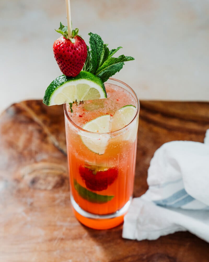 Strawberry mojito recipe