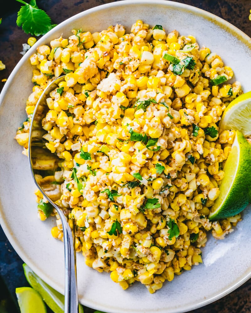 Elote corn salad