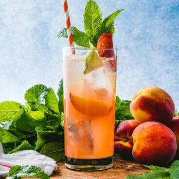 Peach mojito