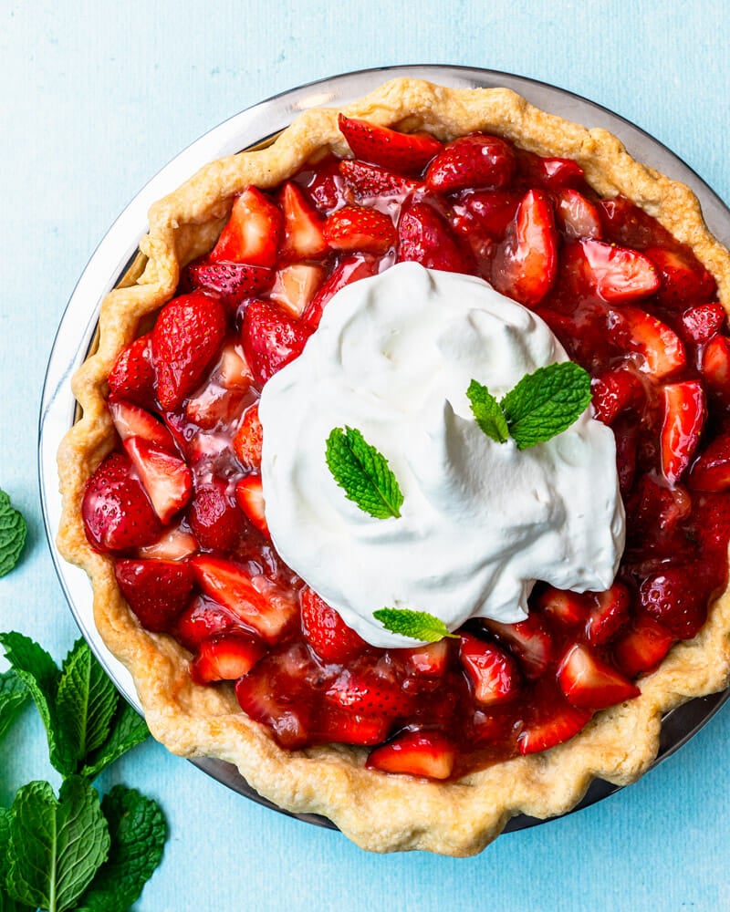 Strawberry pie