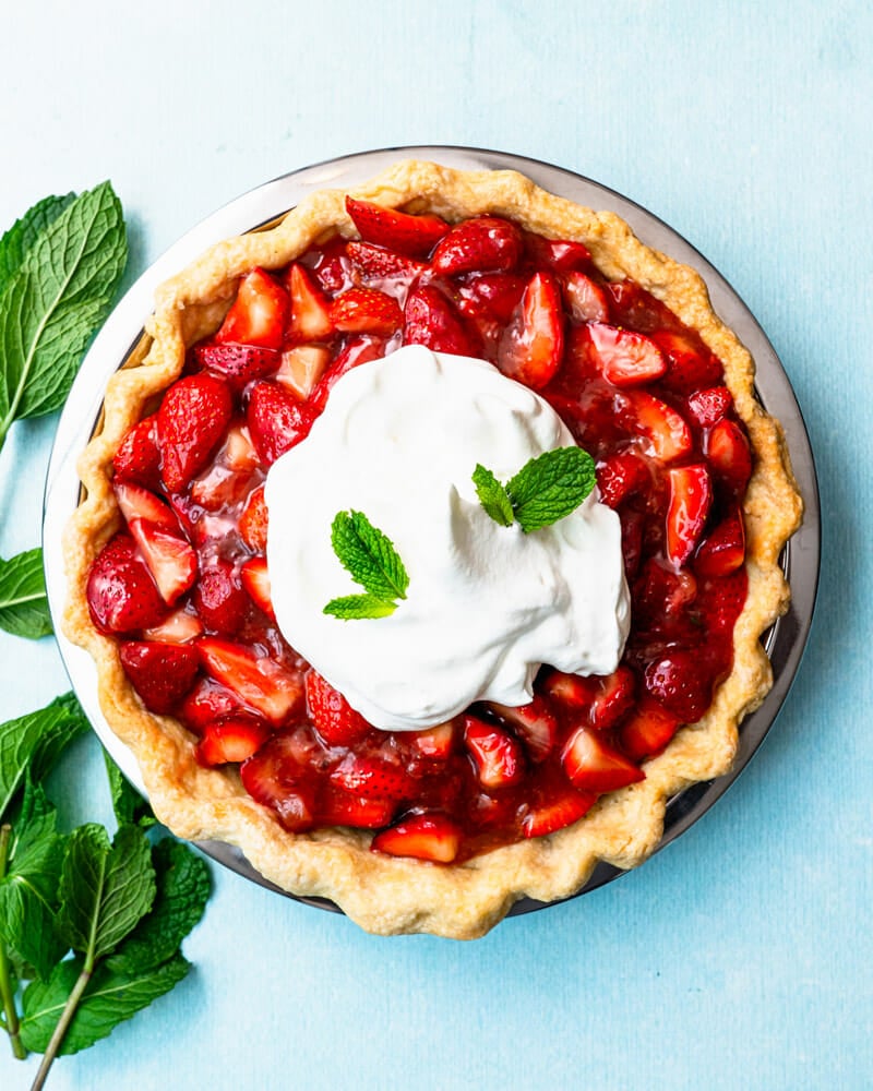 Strawberry pie