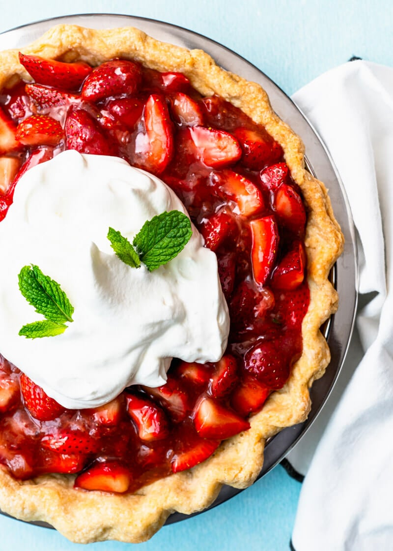 Strawberry pie