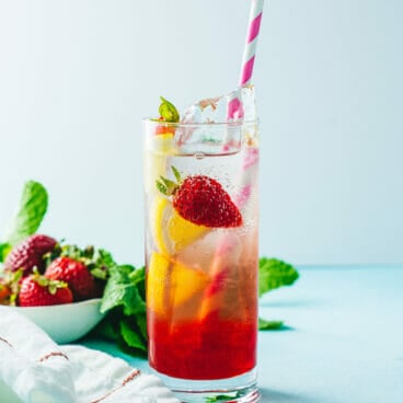 Strawberry soda