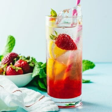 Strawberry soda